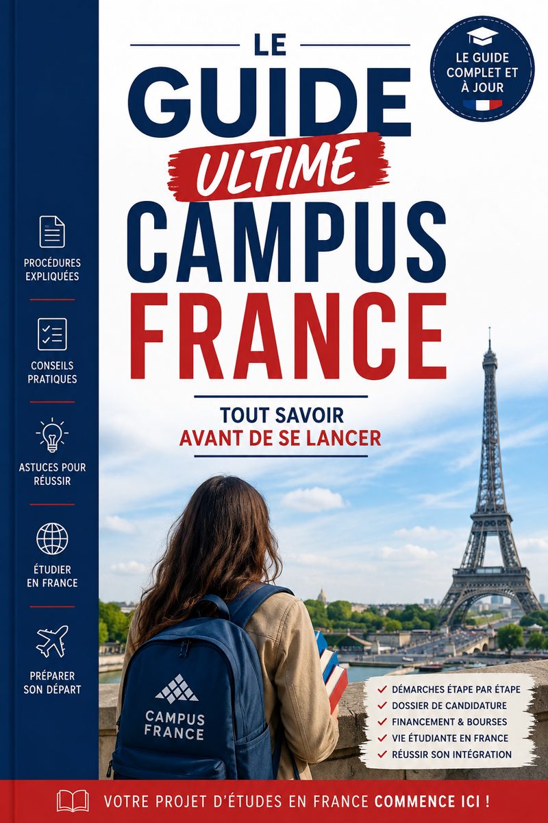 Couverture du livre Le Guide Ultime Campus France