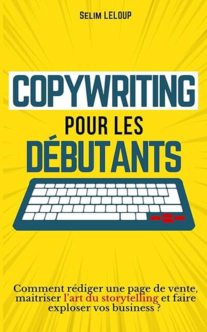 Couverture du livre Copywriting pour les Débutants