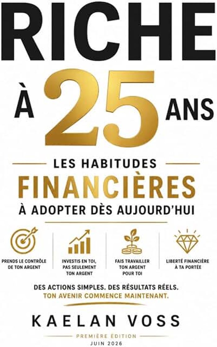 Couverture du livre Riche à 25 ans